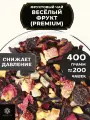 Фруктовый чай с клубникой, яблоком и каркаде Веселый фрукт (Premium) от Полезный чай / HEALTHY TEA, 400 г