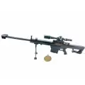 Сборная модель снайперской винтовки Barret M82 масштаб 1/4