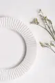 Тарелка BILLIBARRI Carve Matt 27см, 2шт, фарфор