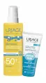 URIAGE Набор Барьесан SPF50+ (Спрей увлажняющий для детей 200 мл + Кремя очищающий пенящийся 50 мл)