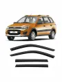 Дефлекторы неломающиеся 4 шт. для а/м Lada Kalina Cross, Voron Glass DEF00844