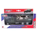 Инерционный грузовик KiddieDrive Военная техника, тематика военная, 140x80 см