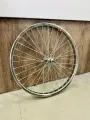 Переднее колесо для велосипеда, 20 дюймов, хром, материал сталь.