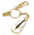 Подарочный USB-накопитель скрипка БЕЛАЯ оригинальная флешка 32GB