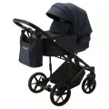 Коляска универсальная Adamex Zico TIP 2 в 1, Z-TK12 - Темно-синий