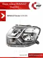 Фара левая RENAULT Duster I (15-21)