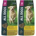 All Dogs Корм сухой для взрослых собак с курицей 2,2 кг, 2 уп.