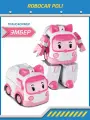 Игрушка робот трансформер Робокар Поли, Эмбер трансформер 10 см, Robocar Poli, MRT-0651
