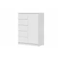 Комод STERN T-15 деревянный с распашными дверцами, Белый, 83х114,3х43,3 см