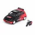 Машинка INNO64 1/64 Honda City Turbo II ADVAN Livery With MOTOCOMPO Diecast Scale Model Car