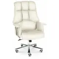 Кресло для руководителя Norden Президент экокожа (цвет: слоновая кость)