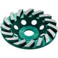 Чашка алмазная сегментная Kraftool Turbo Industrial D 125 мм. 33368-125