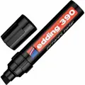 Маркер перманентный (нестираемый) Edding E-390/1 (4-12мм, скошенный наконечник, черный), 10шт.