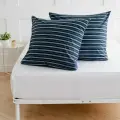 Комплект наволочек 70х70 2шт, YERRNA, перкаль, темно-синий, с2071шв/210081