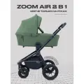 Коляска детская всесезонная MOWBaby ZOOM air 2в1 MB086 Olive