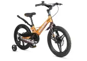 Велосипед MAXISCOO Space Делюкс 18 2025 (требует финальной сборки), Цвет оранжевый топаз