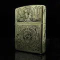 Zippo зажигалка оригинал 168 Armor латунь с гравировкой 100 лет СССР