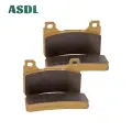 Передние и задние тормозные колодки для мотоцикла Honda CBR 600 RR5/RR6 2005-2006 CBR 1000 RR4/RR5 Fireblade 2004-2005 CBR600 CBR1000, Коричневый