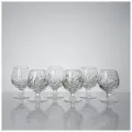 Хрустальные рюмки на ножке для водки, коньяка, ликера, настоек и наливок 35 мл. набор 6 шт. Неман 5290 900/43