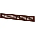 Решетка Визионер мвмс 800х60 мм Коричневая (RAL 8017)