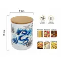 Банка керамическая для сыпучих продуктов PERFECTO LINEA BLUE DRAGON 750 мл (34-722750)
