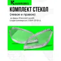 Комплект стекол(правое и левое) фар SUNGSAN, для Chevrolet Lacetti