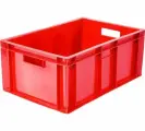 Ящик Тара. ру 600x400x250, сплошной, красный 1 шт.