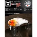 Воблер JACKALL Chubby 41 SSR цв. clear salmon roe head