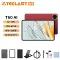 Teclast Tablet T60 AI+CASE, 12, 2K, Android 15, CPU A733,8000 мАч, 6 ГБ+128 ГБ, WiFi6