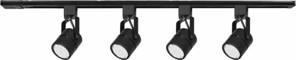 Трековая система освещения Volpe Q321 подвесная 98.5 см цвет черный под лампу 4 шт.