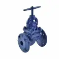 Клапан запорный чугун 15кч16нж Ду 40 Ру25 Тмакс 300 оС фл со штурвалом Луидор