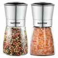 Механические ручные мельницы для соли и перца, набор 2 шт, нержавеющая сталь, DASWERK, 456628