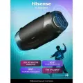 Акустическая система Hisense FlexBOOM, максимальная мощность звука 80 Вт, FM-тюнер, Bluetooth, IP67, до 20 часов от аккумулятора, черный