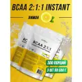 Незаменимые аминокислоты БЦАА Atletic Food BCAA 2:1:1 Instant Flavored Powder - 1500 гр (3 шт по 500 гр), лимон