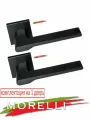 Ручка для двери: MORELLI MERCURY MH-53-S6 BL, черные