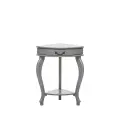 Столик консольный для гостиной Элегант PRIME, угловой, цвет серый ясень
