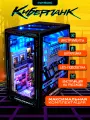 Румбокс Киберпанк, сборная модель Cyberpunk, 3D конструктор с подсветкой, инструментами и батарейками