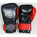 Боксерские перчатки Arcade.1, цвет черный/красный, 10 унций, на липучке