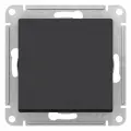 Переключатель 1-клавишный IP44 10А, Карбон AQUA ATLAS DESIGN (комплект 2 шт)