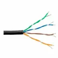 Кабель витая пара Bion BCL-U5451-301 U/UTP, кат.5e, 4x2x0,51мм AWG24, CCA, одножильный, PE, для внешней прокладки, 305м, черный