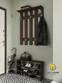 Обувница и вешалка настенная в прихожую комплект