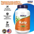 БАД NOW Kelp 325, для иммунитета и щитовидной железы, 250 штук