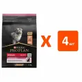 PRO PLAN PUPPY MEDIUM SENSITIVE SKIN для щенков средних пород с чувствительной кожей с лососем (3 кг х 4 шт)