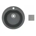 Мойка для кухни из искусственного камня GOLD серый 505х505 mm, AV Engineering (AV510000GGRA)
