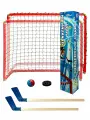 Детский Хоккейный набор: двое ворот, клюшка 2шт, шайба, мячик