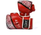 Перчатки боксёрские CLIFF RING 3028, FLEX, размер 6 унций, красные
