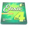 14052 NANOWEB Комплект струн для бас-гитары, никелированные, Light, 45-100, Elixir