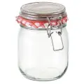 Стеклянная банка с зажимом Tescoma DELLA CASA 800 мл 895144