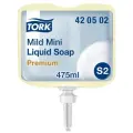 TORK Мыло жидкое Premium S2 Мини мягкое косметическое свежий, 475 мл