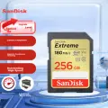 SanDisk 256GB SD Memory Card, 4K V30 U3 C10, Camera Storage Card, Read Speed 180MB/s, Write Speed 130MB/s, High-Speed Continuous Shooting, Mirrorless/DSLR Camera